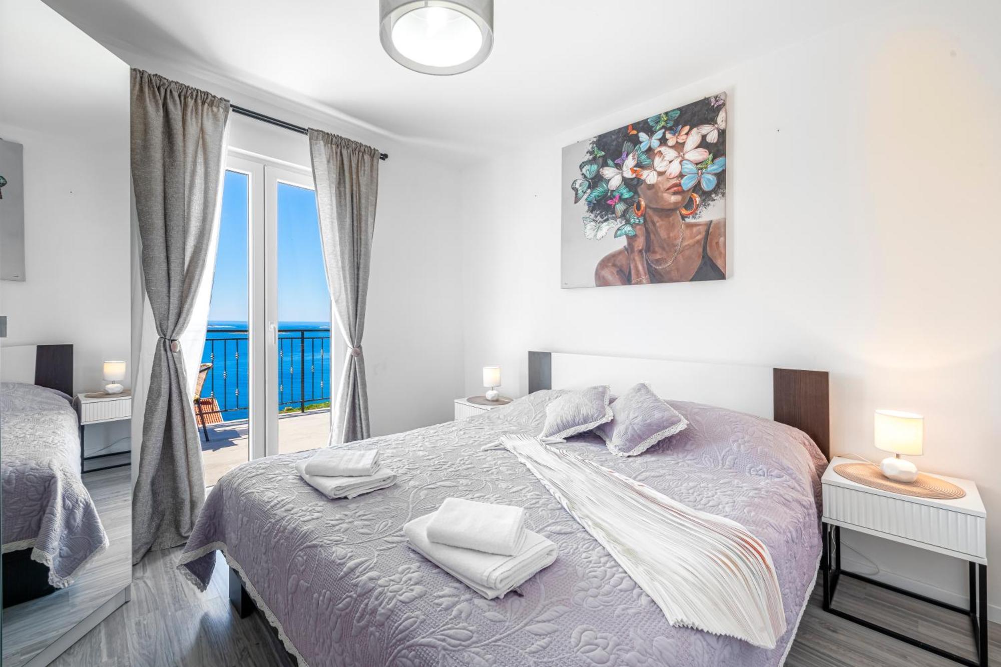 Golden Seaview Holiday Home Mlini Bilik gambar